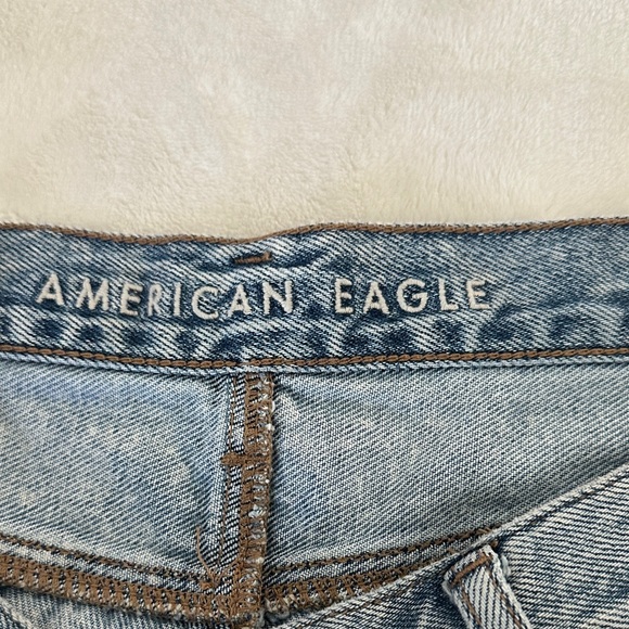 American Eagle Blue Mom Shorts - Picture 3 of 8